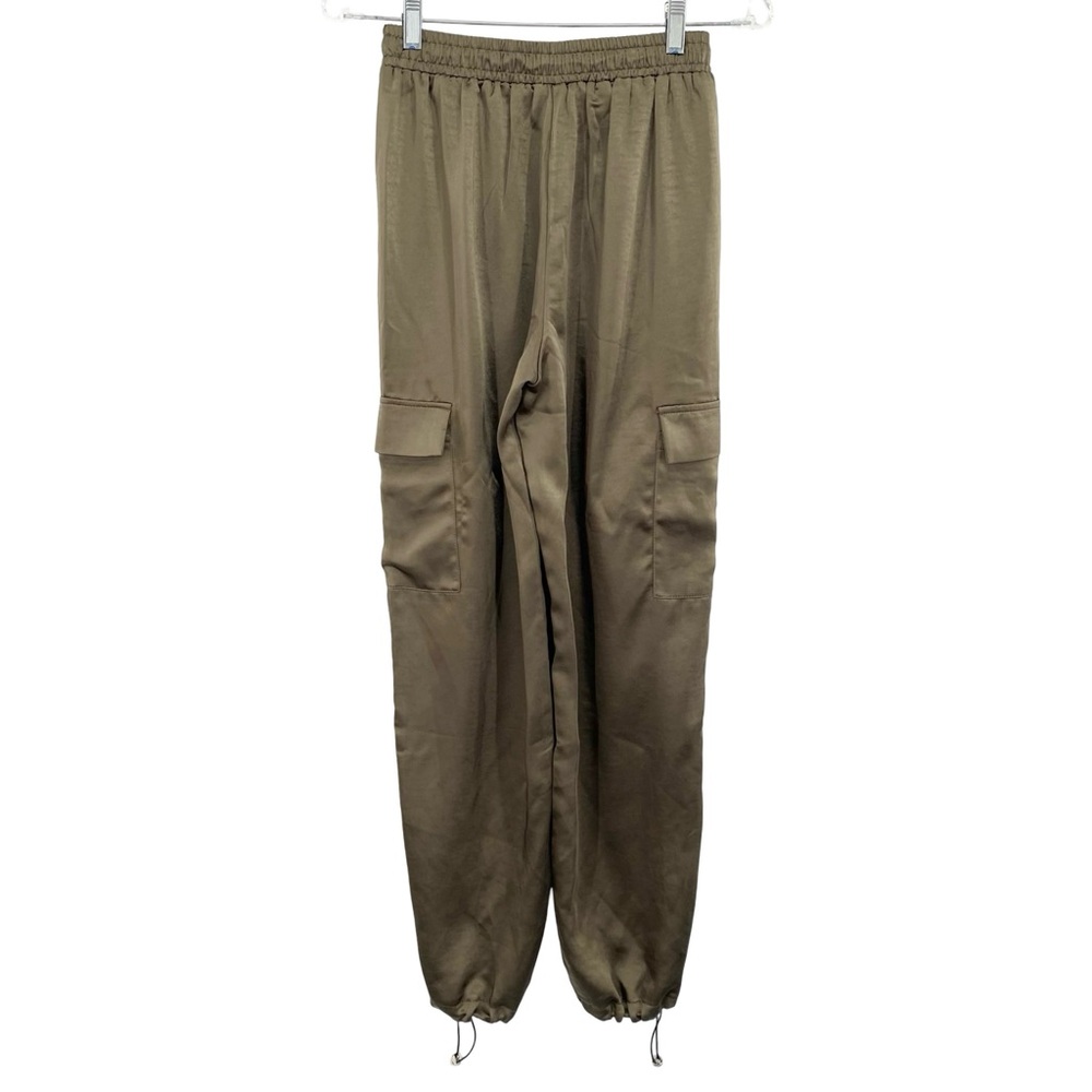 Superdown Satin Rita Drawstring Cargo Jogger Pant… - image 5